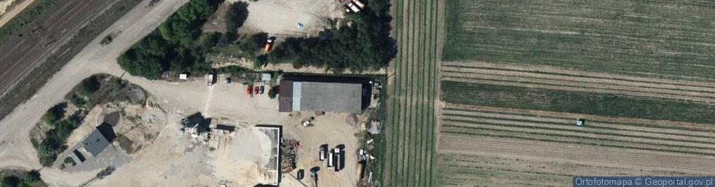 Zdjęcie satelitarne Kruszywa Pietrzak