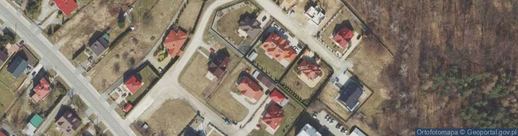 Zdjęcie satelitarne Krystian Dybek Przedsiębiorstwo Produkcyjno-Handlowo-Usługowe Santina
