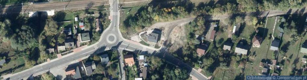 Zdjęcie satelitarne Krystyna Boćkowska Rondo
