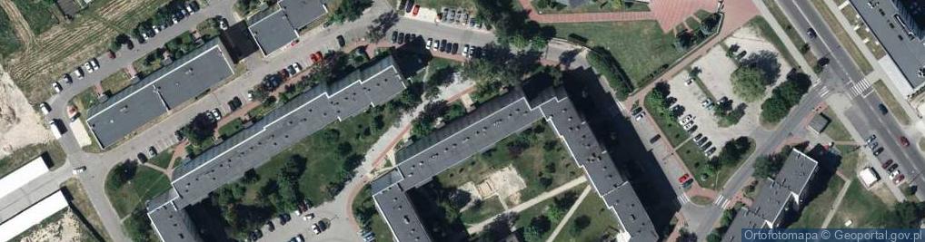 Zdjęcie satelitarne Krystyna Gos Handel Artykułami Spożywczymi