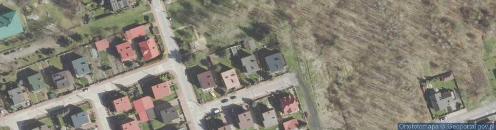 Zdjęcie satelitarne Krystyna Nowek Przedsiębiorstwo Wielobranżowe Krystyna