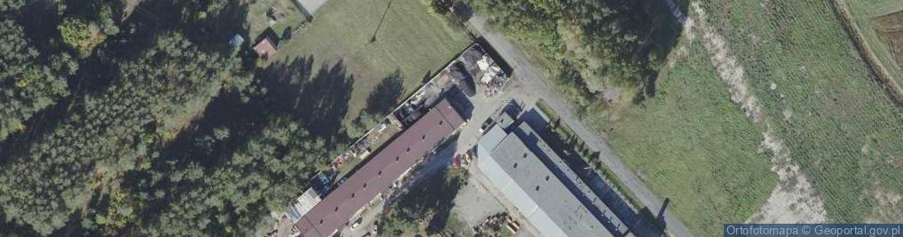 Zdjęcie satelitarne Krystyna Pyszowska Przedsiębiorstwo Produkcyjno - Handlowe Drewnotex