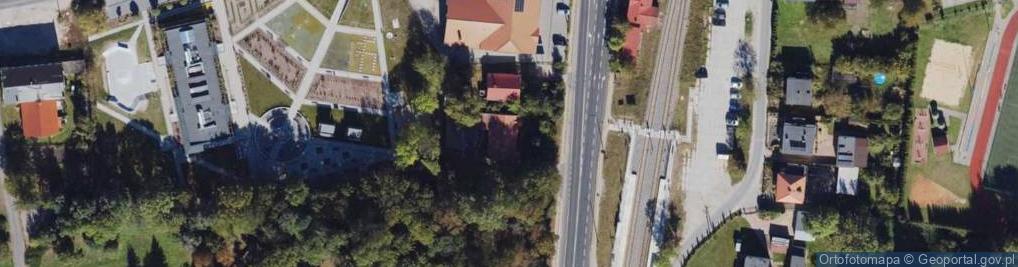 Zdjęcie satelitarne Krystyna Sosińska - Działalność Gospodarcza