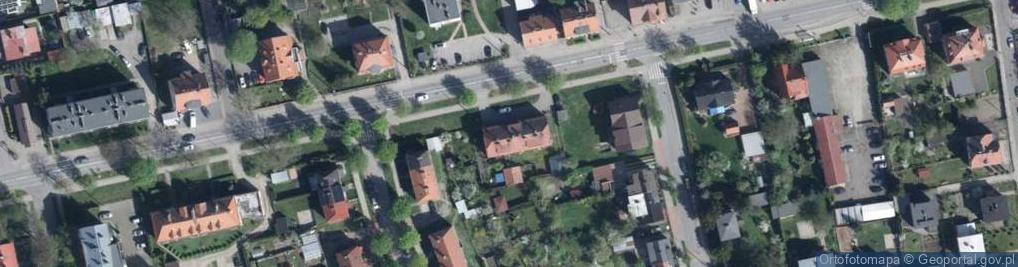 Zdjęcie satelitarne Krystyna Wiesiołek Wspólnik Spółki Cywilnej Przedsiębiorstwo Handlowo - Usługowe Ata