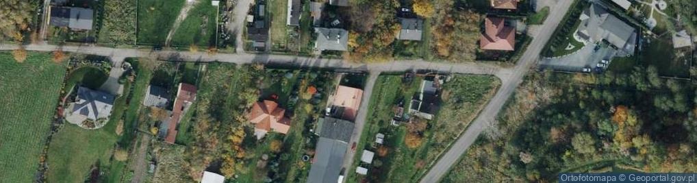 Zdjęcie satelitarne Krystyna Ziemba Wytwórnia Opakowań z Tektury Krystel
