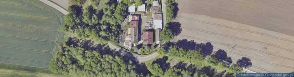 Zdjęcie satelitarne Krzak Adam Zakład Usłgowo Produkcyjno Handlowy