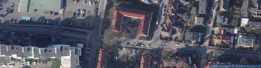 Zdjęcie satelitarne Krzak
