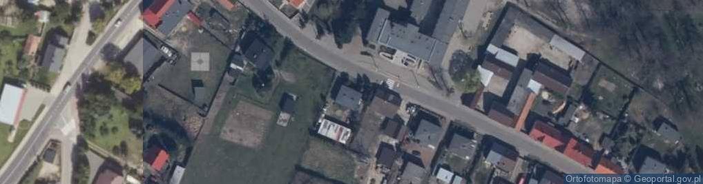 Zdjęcie satelitarne Krzysztof Bukowski Przedsiębiorstwo Produkcyjno Handlowo Usługowe GaRAŻKA