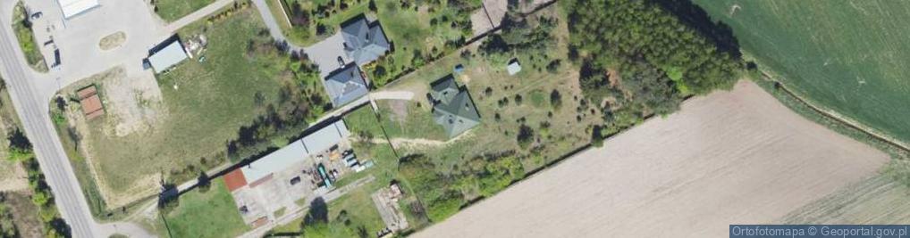 Zdjęcie satelitarne Krzysztof Całczyński Stacja Demontażu Pojazdów