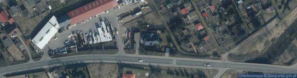 Zdjęcie satelitarne Krzysztof Działalność Handlowo-Usługowa Obsługa Stacji Paliw Krzysztof Czajkowski