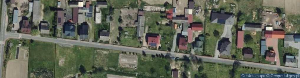 Zdjęcie satelitarne Krzysztof Gizler Działalność Usługowo-Handlowa