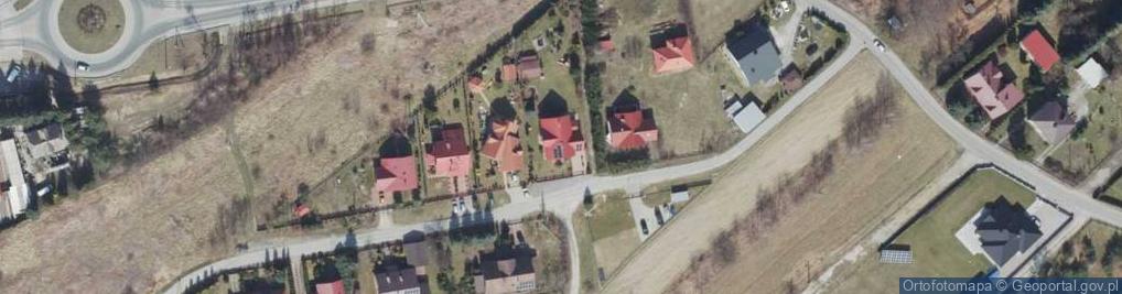 Zdjęcie satelitarne Krzysztof Glijer Doradztwo Techniczne, Projektowanie Prac Wyburzeniowych De- Mont