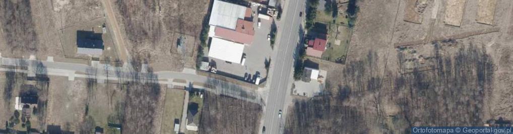 Zdjęcie satelitarne Krzysztof Gryńkowski - Działalność Gospodarcza