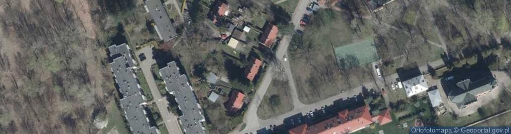 Zdjęcie satelitarne Krzysztof Gutowski - Działalność Gospodarcza