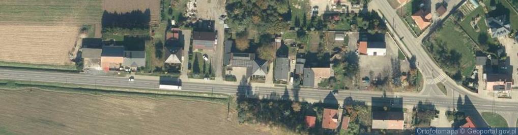 Zdjęcie satelitarne Krzysztof Jagiełło Serwis i Sprzedaż Ogumienia