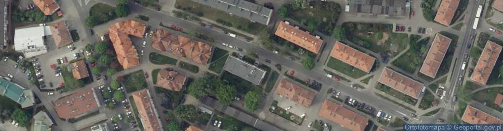 Zdjęcie satelitarne Krzysztof Jędra PPHU Mech-Plast Krzysztof Jędra