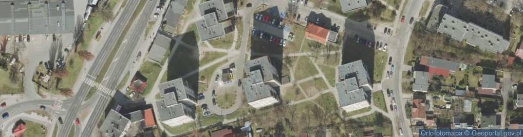 Zdjęcie satelitarne Krzysztof Kłóta Przedsiebiorstwoprodukcyjno-Handlowo-Usługowe Saldrex