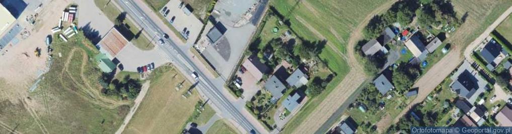 Zdjęcie satelitarne Krzysztof Kręzel Mechanika Pojazdowa i Wulkanizacja