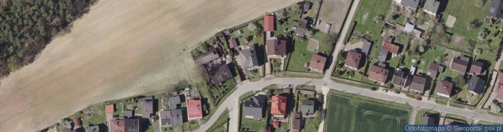 Zdjęcie satelitarne Krzysztof Lebuda Firma Usługowo-Handlowa Trans-Krzyś