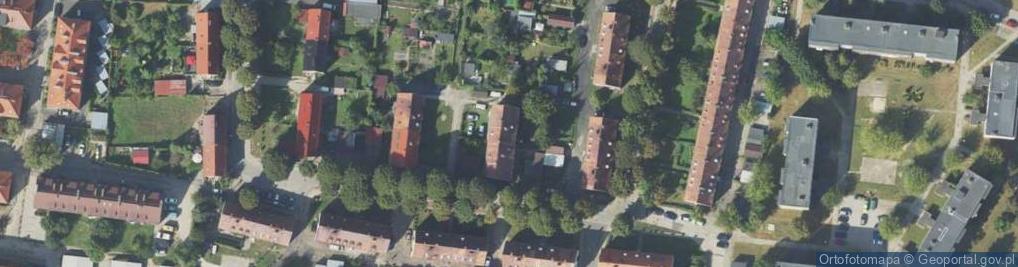 Zdjęcie satelitarne Krzysztof Łęcki BRP Krisnat