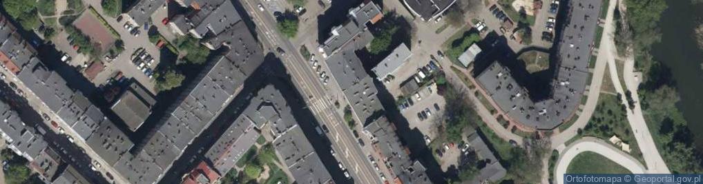Zdjęcie satelitarne Krzysztof Lenarski Saptec