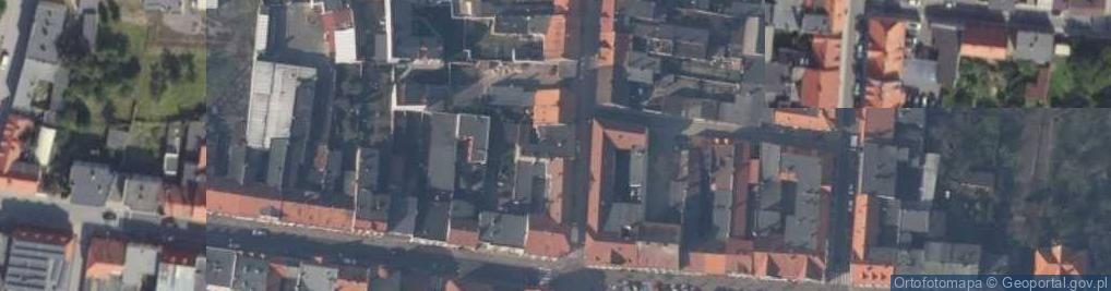 Zdjęcie satelitarne Krzysztof Lutyński Działalnośĥ Handlowo - Usługowa