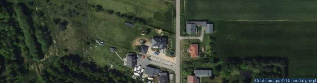 Zdjęcie satelitarne Krzysztof Maruszczyk Przedsiębiorstwo Produkcyjno-Usługowe Krzymar