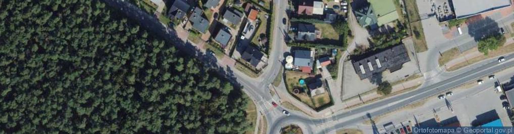Zdjęcie satelitarne Krzysztof Mazur - Działalność Gospodarcza