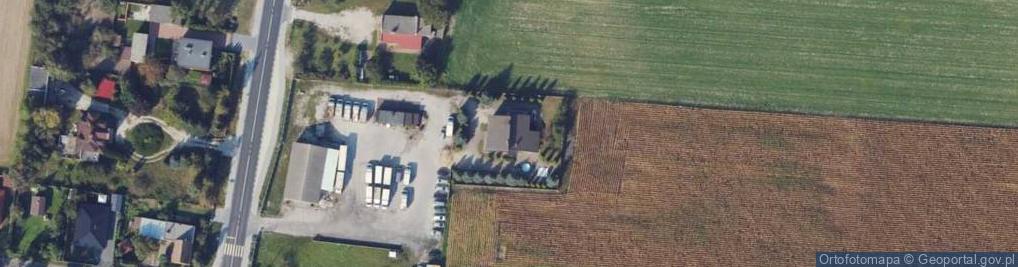 Zdjęcie satelitarne Krzysztof Muszyński Muszyński Krzysztof Handel Materiałami Masowymi