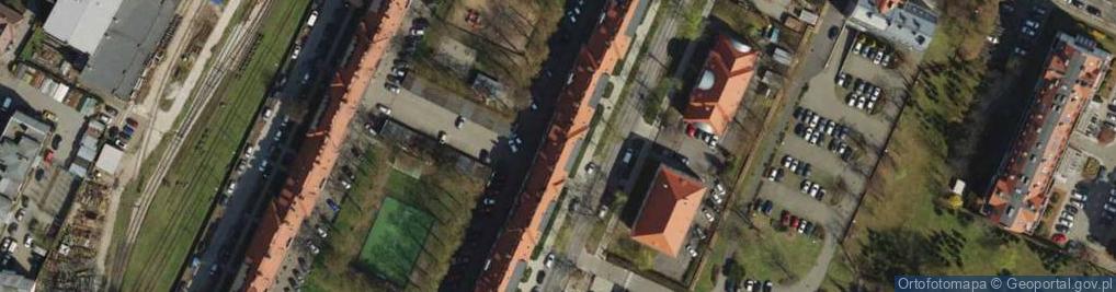 Zdjęcie satelitarne Krzysztof Nawrot Biuro Finansowo-Księgowe F-K Nazwa Skrócona: Biuro F-K
