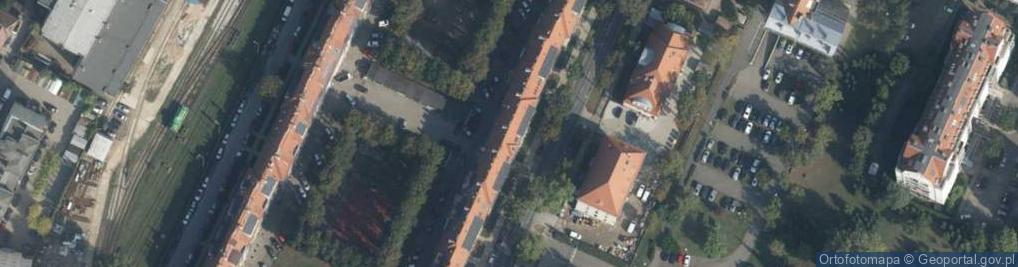 Zdjęcie satelitarne Krzysztof Nawrot Biuro Finansowo-Księgowe F-K Nazwa Skrócona: Biuro F-K