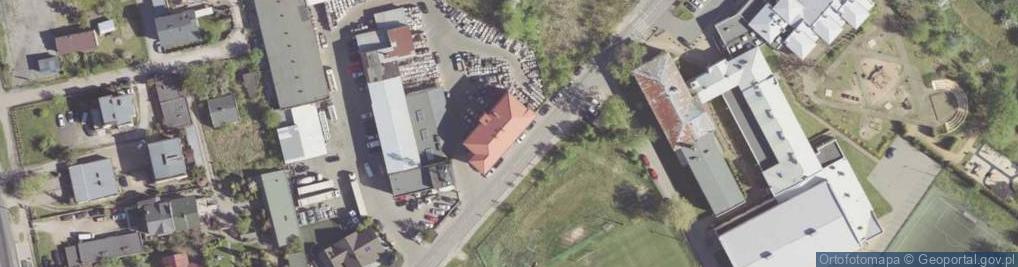 Zdjęcie satelitarne Krzysztof Pajdziński Centro-Bruk i Wspólnik Spółki Cywilnej Bumer