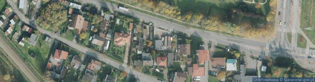 Zdjęcie satelitarne Krzysztof Pajor Przedsiębiorstwo Produkcyjno-Handlowe Inter-Pak