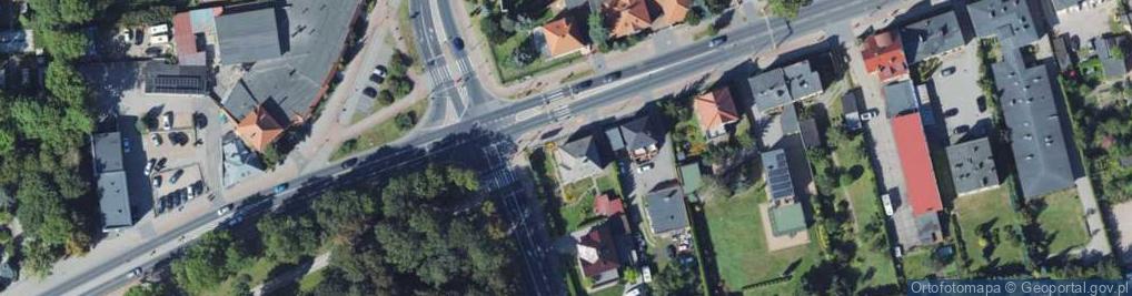 Zdjęcie satelitarne Krzysztof Pastwa P.H.U.Kozaczek
