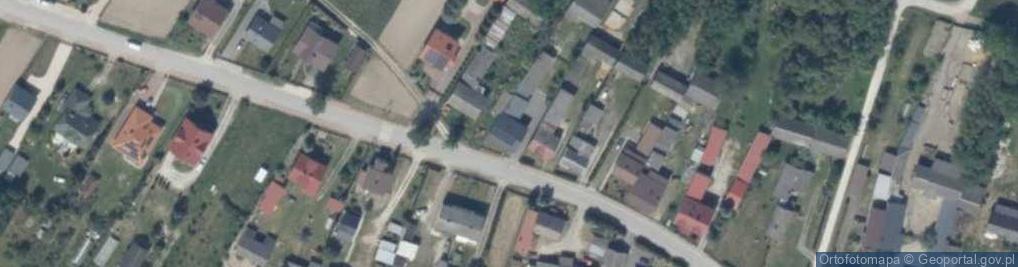 Zdjęcie satelitarne Krzysztof Paździerz Przedsiębiorstwo Produkcyjno Usługowo Handlowe Stolart