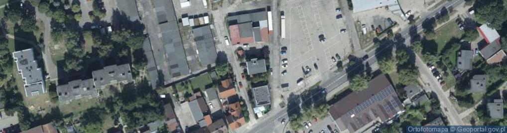 Zdjęcie satelitarne Krzysztof Piotrowski Zakład Wulkanizacyjny Halgum