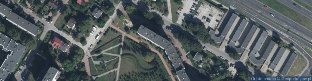Zdjęcie satelitarne Krzysztof Plak - Działalność Gospodarcza