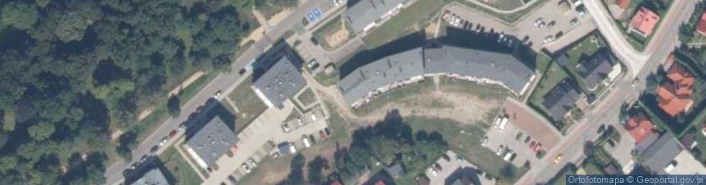 Zdjęcie satelitarne Krzysztof Potrykus Usługi Ogólnobudowlane Potrykus