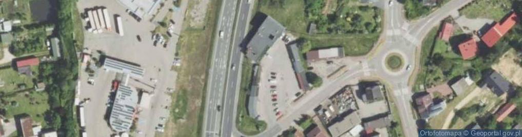Zdjęcie satelitarne Krzysztof Sączek Przedsiębiorstwo Handlowo Produkcyjno Usługowe Dekpol Janina Sączek, Krzysztof Sączek