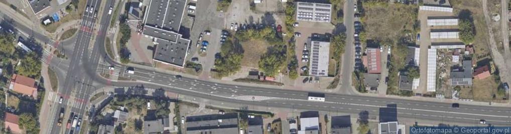 Zdjęcie satelitarne Krzysztof Sankiewicz Auto Handel