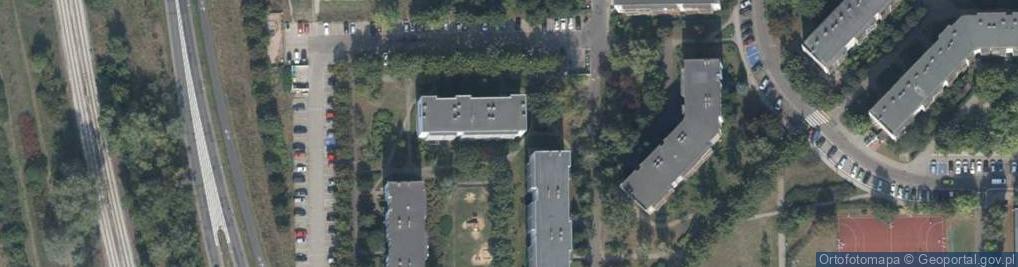 Zdjęcie satelitarne Krzysztof Szeszuła Elektryk Poznan