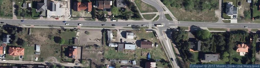 Zdjęcie satelitarne Krzysztof Wielgołaski Przetwórnia Warzyw i Owoców Sortex