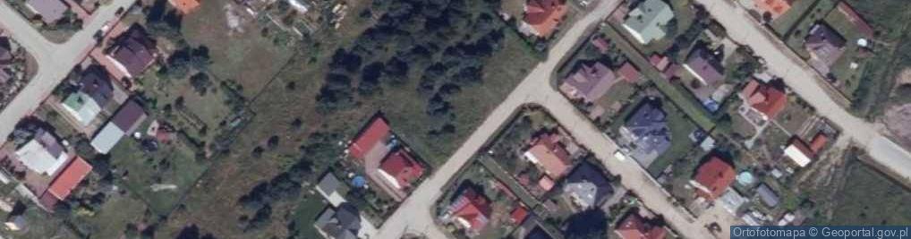 Zdjęcie satelitarne Krzysztof Zajkowski Zakład Usług Leśnych Wspólnik Spółki Cywilnej Przedsiębiorstwo Wielobranżowe