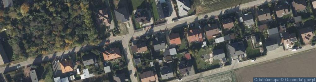 Zdjęcie satelitarne Krzysztof Zborowski Firma Handlowo-Usługowa Kris