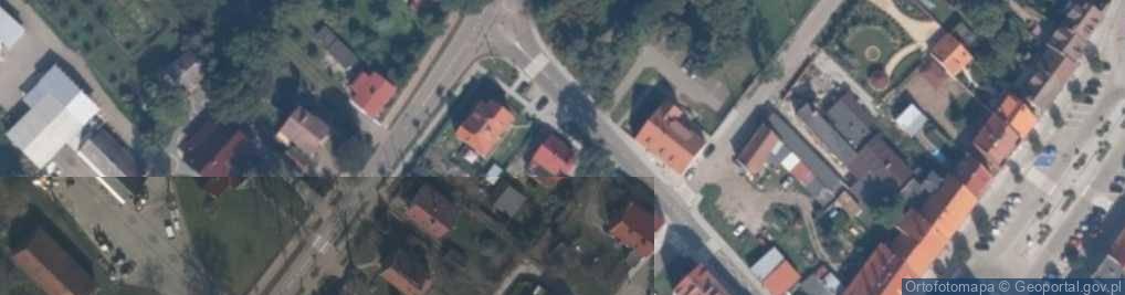 Zdjęcie satelitarne Krzysztof Żukowski Żuławska Fabryka Okien Krzysztof Żukowski