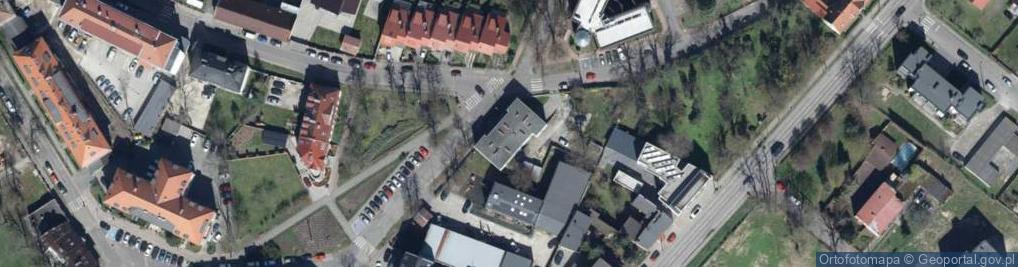 Zdjęcie satelitarne Krzywiecka Dorota Weronika