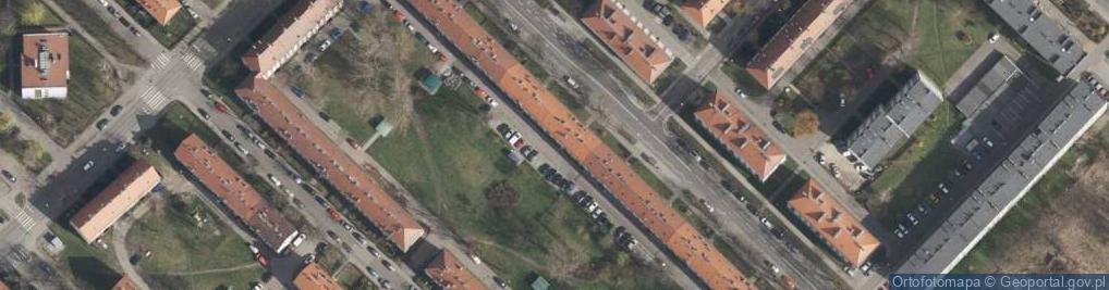 Zdjęcie satelitarne Krzywy Finanse Przedstawicielstwo Finansowe i Handlowe Mirosław Krzywy
