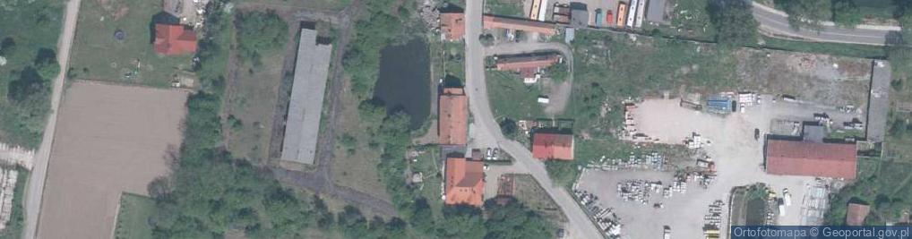 Zdjęcie satelitarne Książek A., Cieszyce