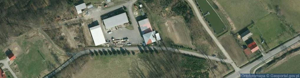 Zdjęcie satelitarne Książek Mariusz Zakład Usługowo- Produkcyjno- Handlowy