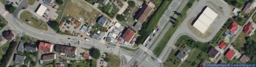 Zdjęcie satelitarne Książkiewicz Andrzej Handel Obwoźny